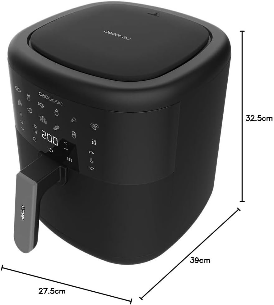 freidora aire cecotec 6 litros