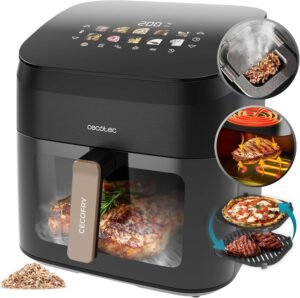 Cecofry&grill smokin 8500 freidora de aire cecotec 8.5L