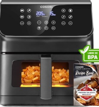 Cosori premium 2 chef edition 6.2L con ventana