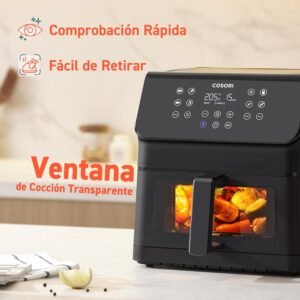Cosori premium 2 chef  6.2L con ventana