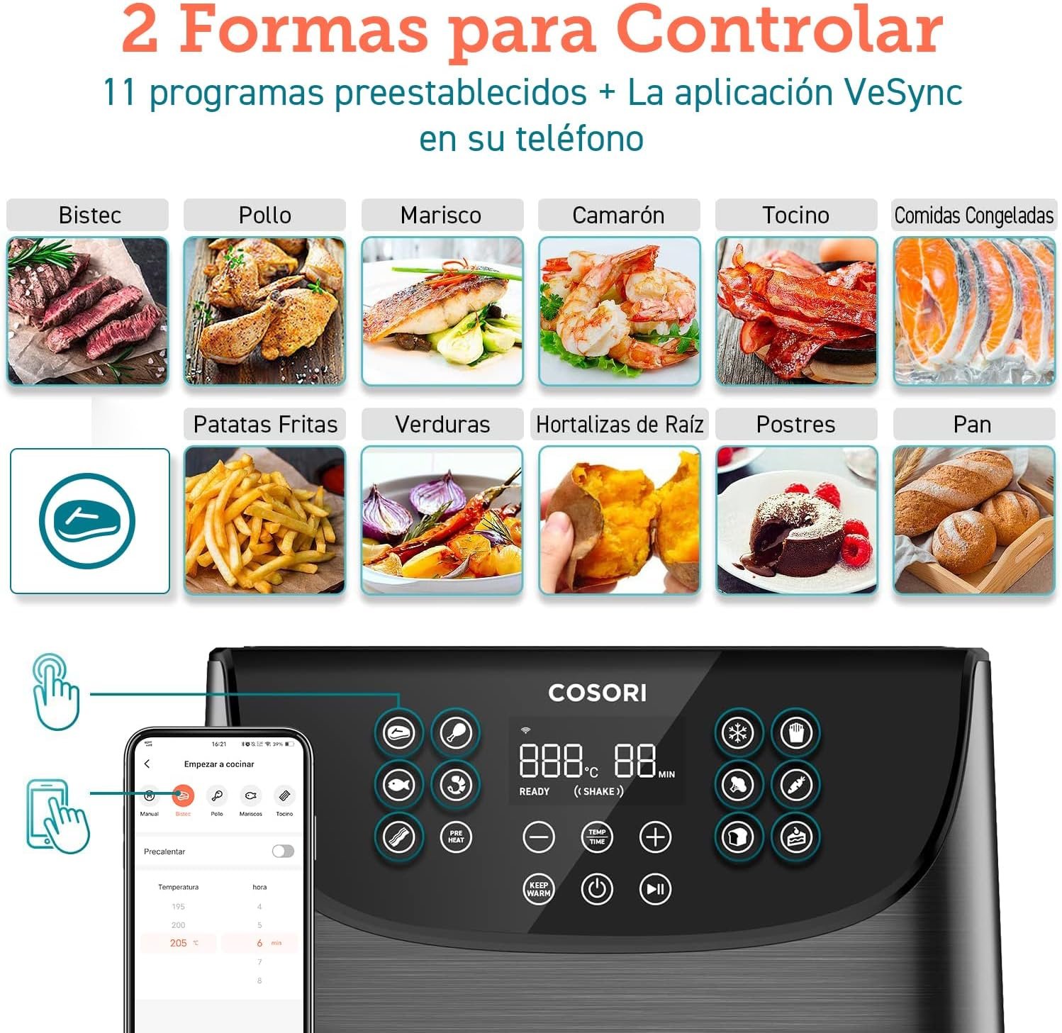 cosori smart chef edition 5.5l