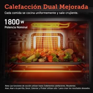 freidora aire cosori oven 12L
