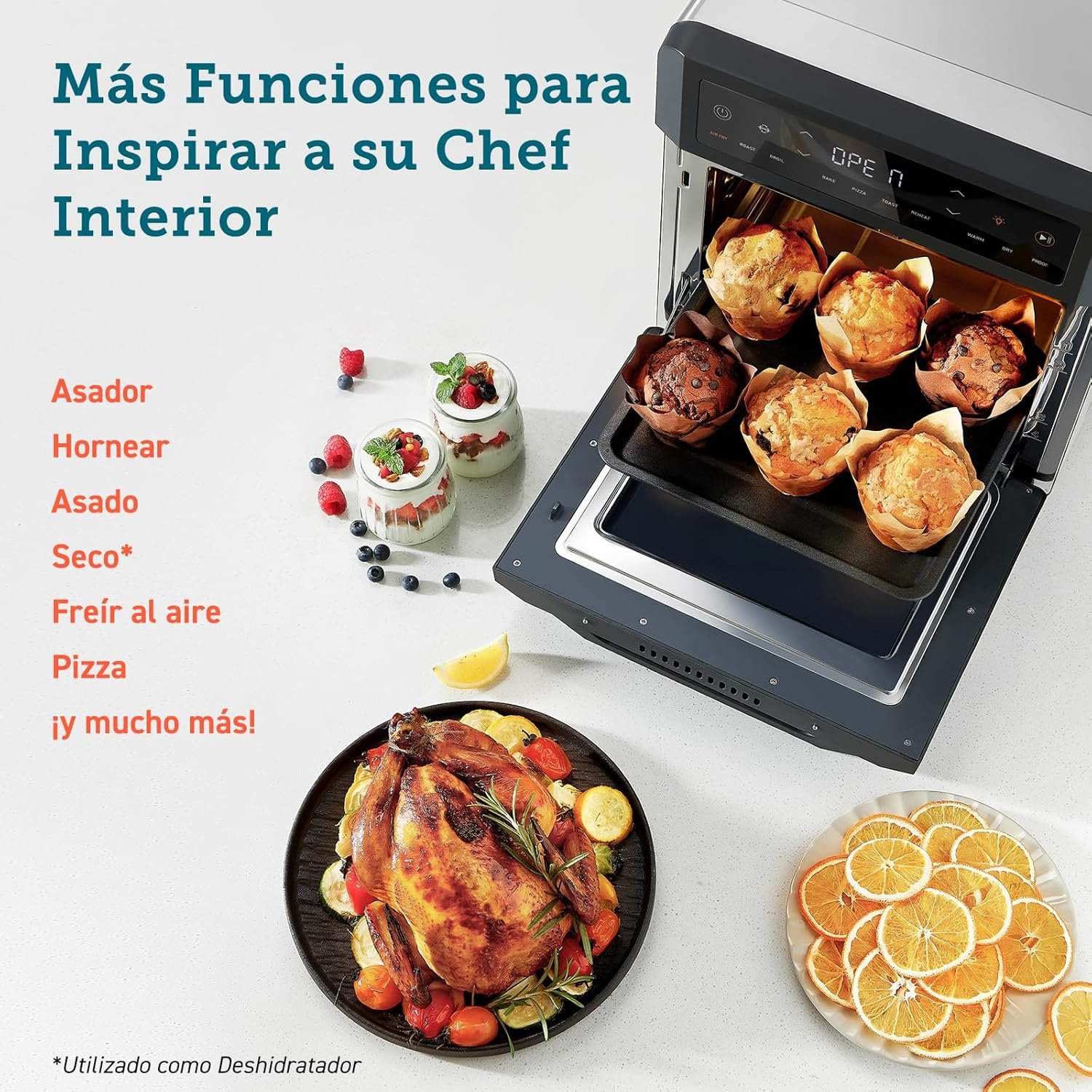 freidora aire cosori oven chef edition 12L