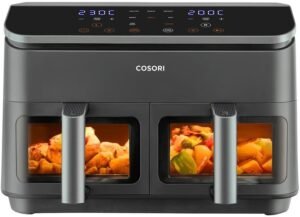 freidora de aire cosori dual basket 8.5L
