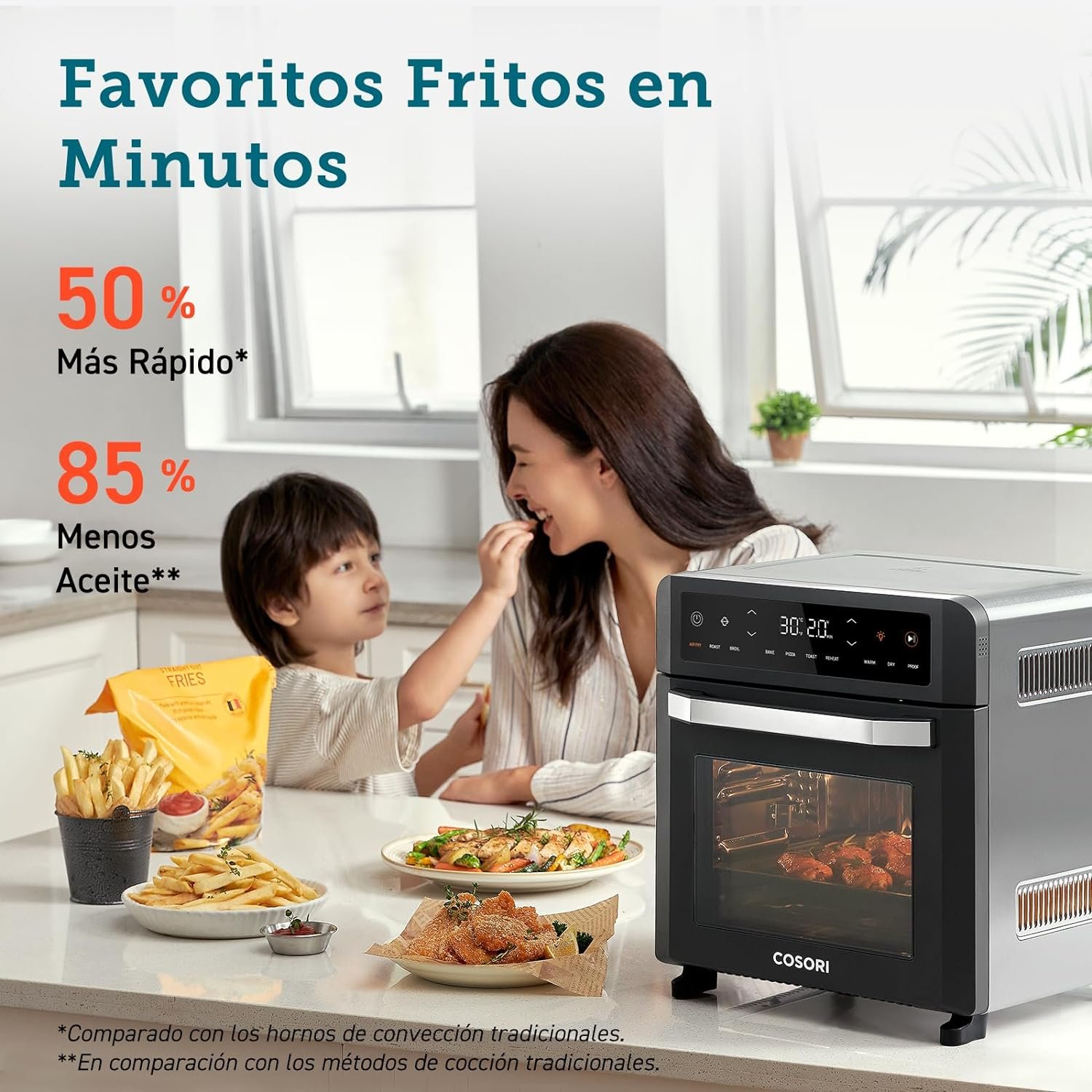 freidora de aire cosori oven chef edition 12L